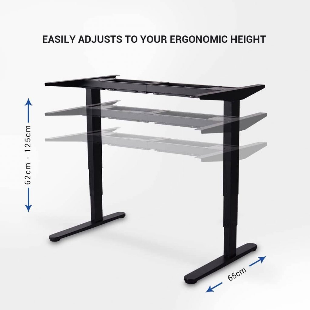 Flexispot Standing Desk Electric E5 medidas alto